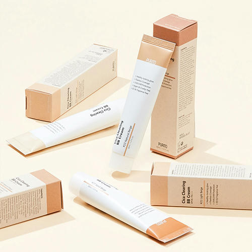 Purito ББ крем c центеллой - тон светлый беж Cica Clearing BB cream 21 30 мл — изображение 5