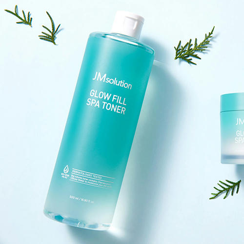 JM Solution Восстанавливающий тонер с кипарисовой водой Glow Fill SPA Toner 500мл — изображение 3