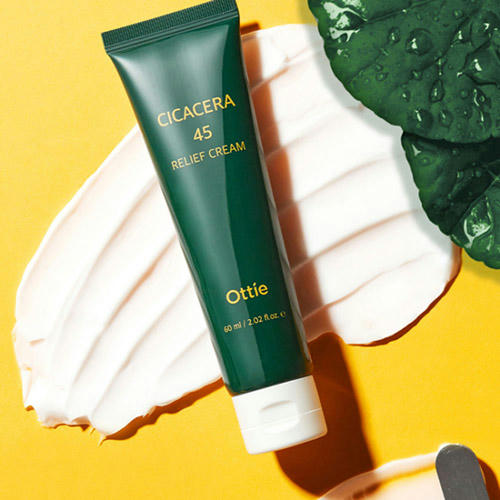 Ottie Увлажняющий защитный крем Cicacera 45 Relief Cream 60мл — изображение 2