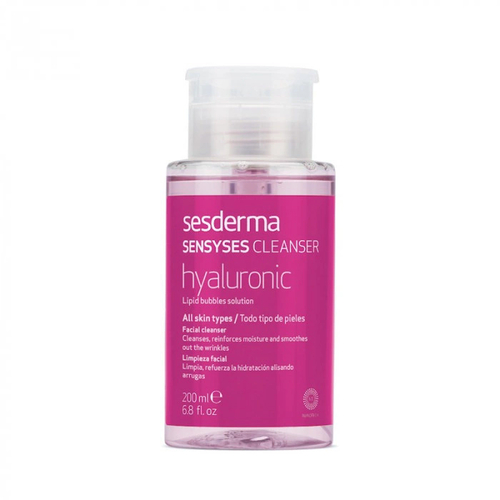 SENSYSES Cleanser Hyaluronic- Липосомальный лосьон для снятия макияжа увлажняющий антивозвр., 200 мл