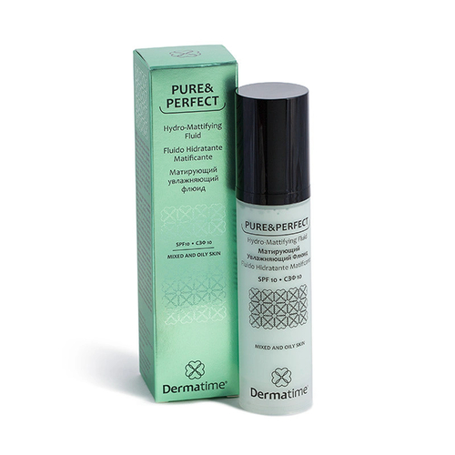 PURE&PERFECT- Матирующий увлажняющий флюид SPF10 50мл