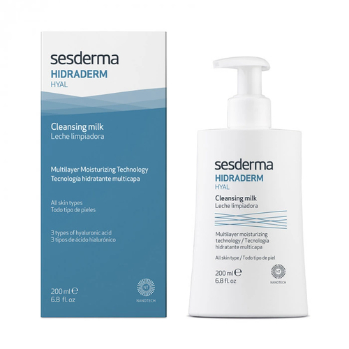 HIDRADERM HYAL Cleansing milk - Молочко очищающее, 200 мл