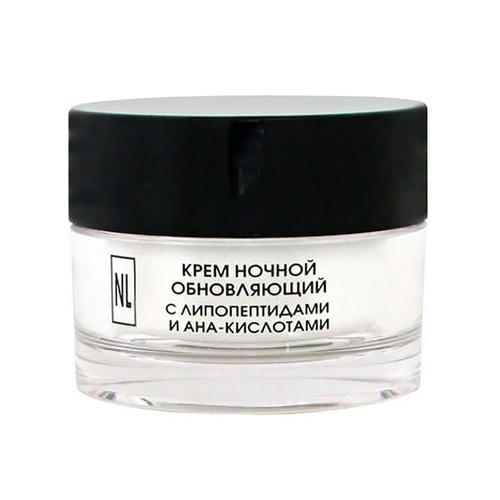 NEW LINE, Крем ночной обновляющий с липопептидами и АНА кислотами, 50 мл
