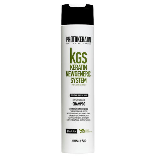 PROTOKERATIN, Шампунь для объема Intense Volume Shampoo, 300 мл