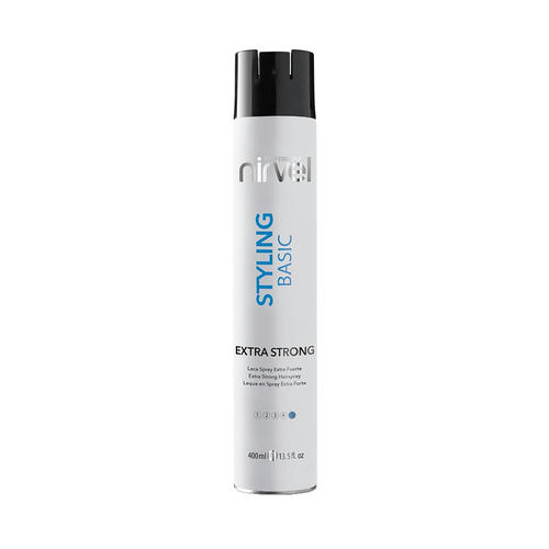 NIRVEL, Лак экстра сильной фиксации Basic Extra Strong Styling, 400 мл
