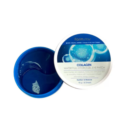 FARMSTAY, Гидрогелевые патчи с коллагеном Collagen Water Full Hydrogel Eye Patch, 60 шт — изображение 2
