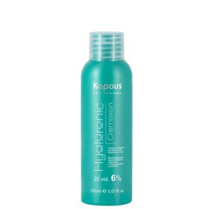 KAPOUS, Кремообразная окислительная эмульсия Hyaluronic Acid с гиалуроновой кислотой 6%, 150 мл