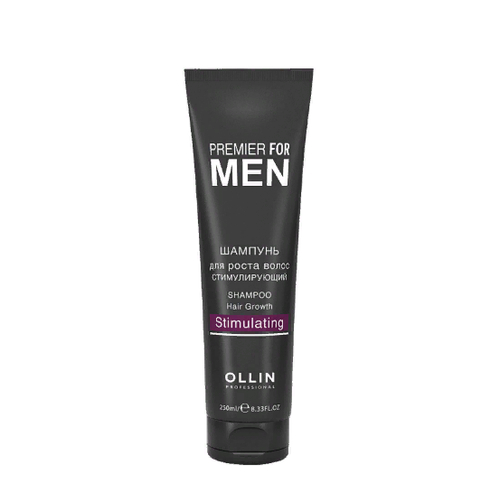 OLLIN, Шампунь для роста волос стимулирующий Premier For Men, 250 мл