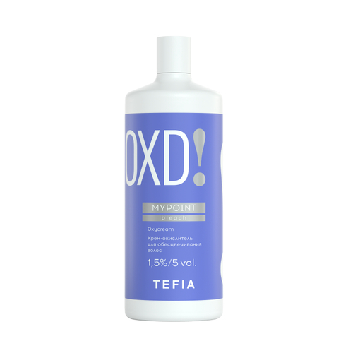 TEFIA, Крем-окислитель для обесцвечивания волос 1,5% Mypoint Bleach, 900 мл