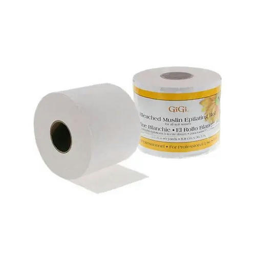 GIGI, Отбеленные миткалевые полоски для эпиляции (рулон) Bleached Muslin Roll, 36,5 м — изображение 2