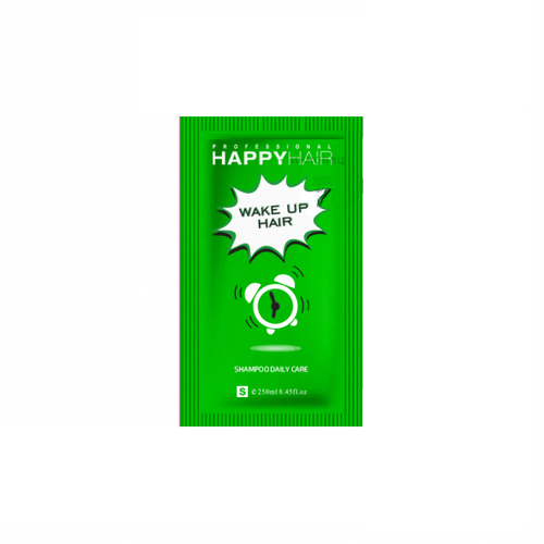 HAPPY HAIR, Шампунь для волос набор саше Wake Up Hair, 10*10 мл