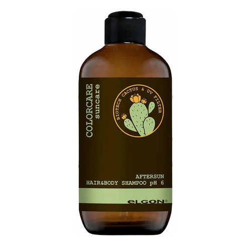 ELGON, Шампунь для волос и тела pH 6 Hair&Body Shampoo Color Care Suncare, 500 мл