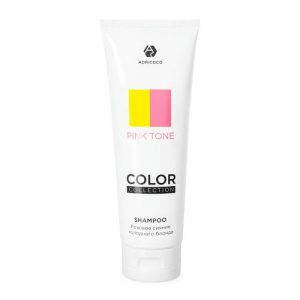 ADRICOCO, Оттеночный шампунь Color Collection Pink Tone, 250 мл