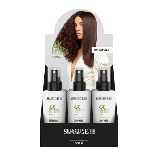 SELECTIVE, Набор для волос (маска-спрей для волос) _Keratin, 12x150 мл