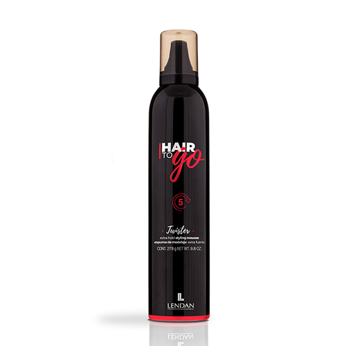 LENDAN, Пенка экстрасильной фиксации Twister Hair To Go, 300 мл