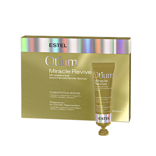 ESTEL, Сыворотка-вуаль для волос "Мгновенное восстановление" Otium Miracle Revive, 5*23 мл