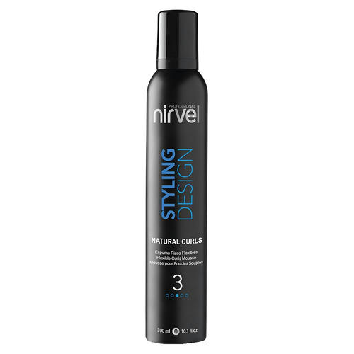 NIRVEL, Мусс для создания естественных локонов средней фиксации Natural Curls Styling, 300 мл