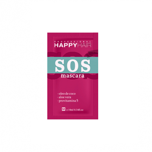 HAPPY HAIR, Маска для волос набор саше SOS Home Line, 10*10 мл