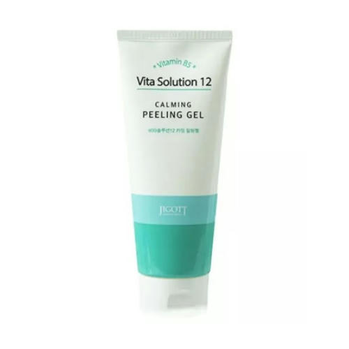 JIGOTT, Успокаивающий пилинг-гель для лица Vita Solution 12 Calming Peeling Gel, 180 мл