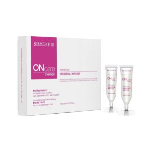 SELECTIVE, Питательная сыворотка с минералами для сухих и поврежденных волос Mineral Infuse treatment On Care Daily & Extra Care, 10x10 мл