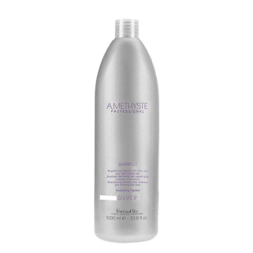 FARMAVITA, Шампунь для осветленных и седых волос Amethyste silver shampoo, 1000 мл