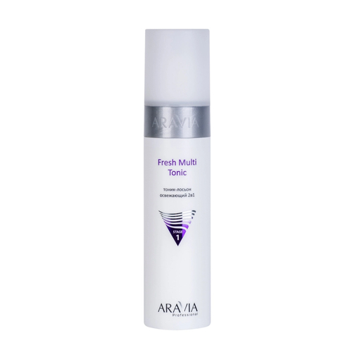 ARAVIA, Тоник-лосьон освежающий 2 в 1 Fresh Multi Tonic Face, 250 мл