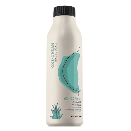 ELGON, Окисляющая эмульсия с алоэ вера 6% (20 Vol.) Oxi-Cream, 125 мл