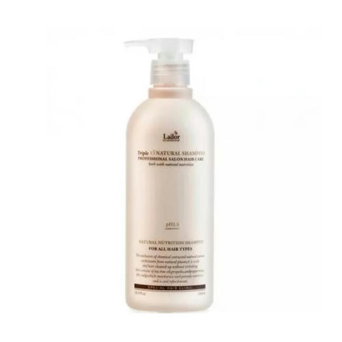 LA'DOR, Шампунь с эфирными маслами Triplex Natural Shampoo, 530 мл