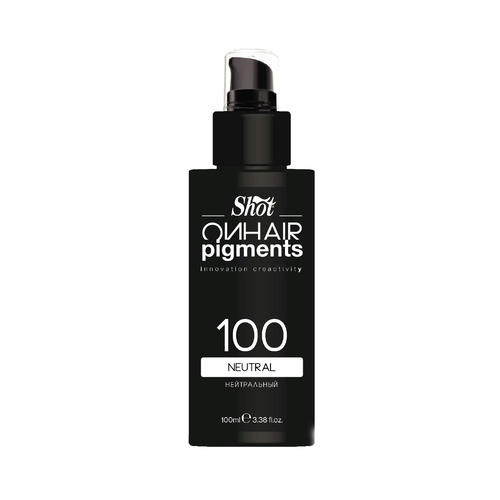 SHOT, Пастельные пигменты для тонирования волос On Hair Pigments Нейтральный, 100 мл