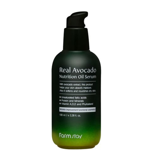 FARMSTAY, Питательная сыворотка с маслом авокадо Real Avocado Nutrition Oil Serum, 100 мл — изображение 2