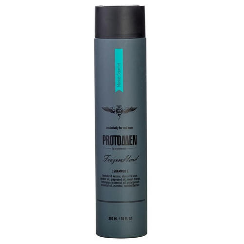 PROTOKERATIN, Крио-шампунь мужской для душа Frozenhead Shampoo, 300 мл