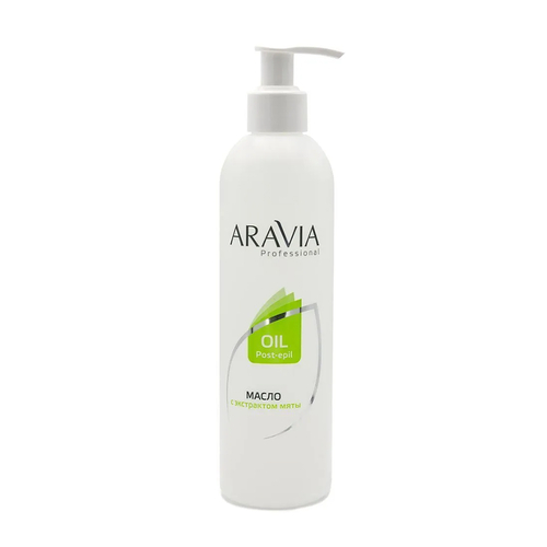 ARAVIA, Масло с экстрактом мяты после депиляции Professional, 300 мл