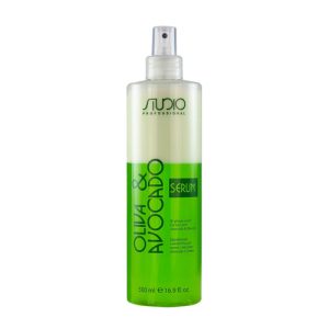 KAPOUS, Двухфазная сыворотка для волос с маслами авокадо и оливы Oliva & Avocado, 500 мл