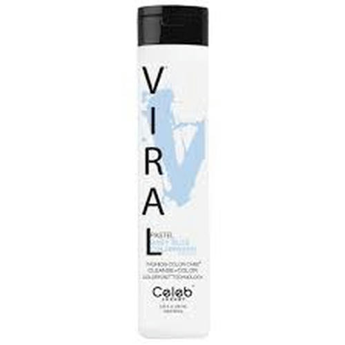 CELEB LUXURY, Шампунь для яркости цвета Viral Shampoo голубая пастель, 244 мл