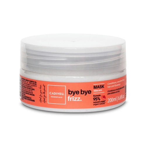 CADIVEU, Mаска для волос разглаживающая Bye Bye Frizz Mask Essentials, 200 мл
