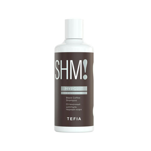 TEFIA, Оттеночный шампунь черный кофе Mypoint Color Care, 300 мл