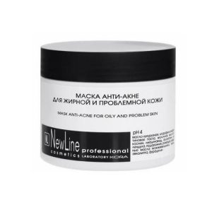NEW LINE, Маска анти-акне для жирной и проблемной кожи, 300 мл