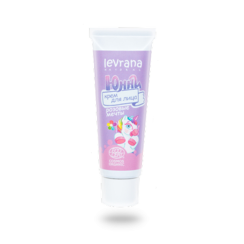 LEVRANA, Детский крем для лица ЮННИ, COSMOS ORGANIC, 30 мл