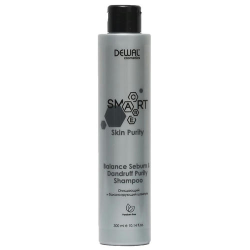 DEWAL, Шампунь очищающий и балансирующий Smart Care Skin Purity, 300 мл