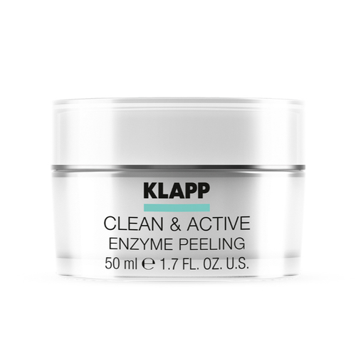 KLAPP, Энзимный пилинг для лица Clean & Active, 50 мл