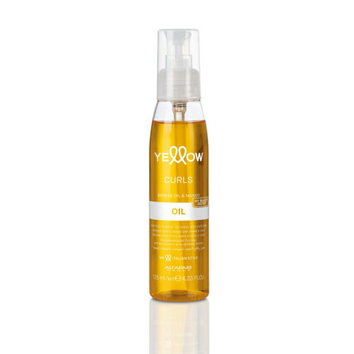 YELLOW, Масло для кудрявх и вьющихся волос Curls, 125 мл