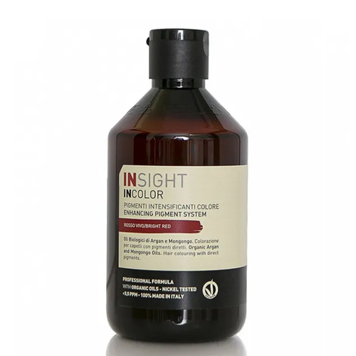 INSIGHT, Прямой пигмент для окрашивания волос Incolor Pigment Bright Red, 250 мл — изображение 2