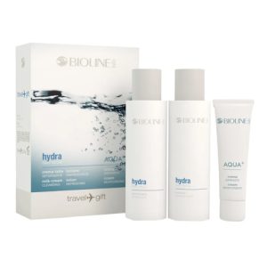 BIOLINE, Дорожный набор для ухода за сухой кожей, 2*99 + 30 мл