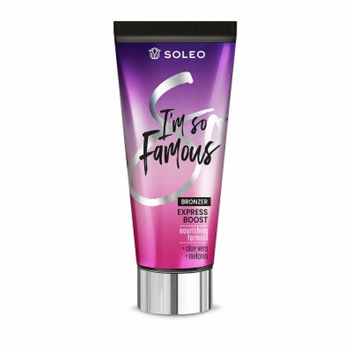 SOLEO, Бронзатор с алоэ вера I'm So Famous Glamour, 150 мл