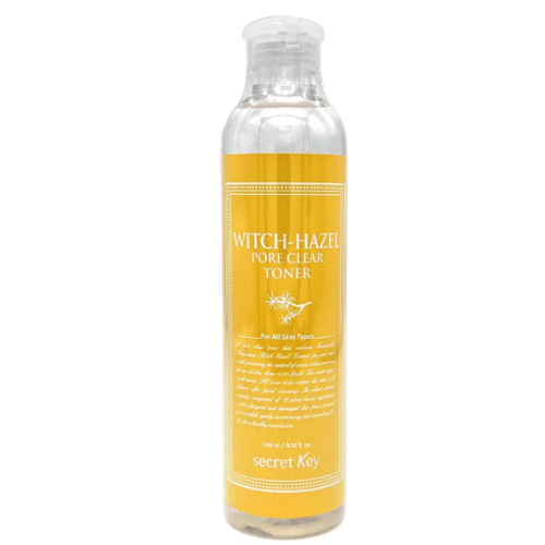 SECRET KEY, Тонер для очищения пор с экстрактом гамамелиса Witch-Hazel Pore Clear Toner, 248 мл
