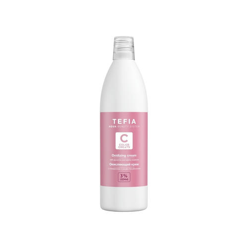 TEFIA, Окисляющий крем с глицерином и альфа-бисабололом 3% Vol 10 Color Creats, 1000 мл
