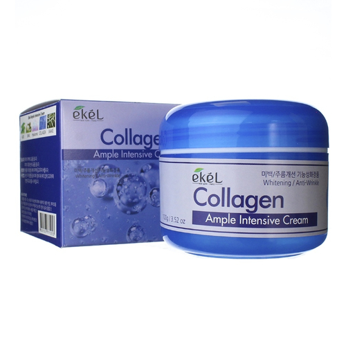 EKEL, Крем для лица с коллагеном Ample Intensive Cream Collagen, 100 гр