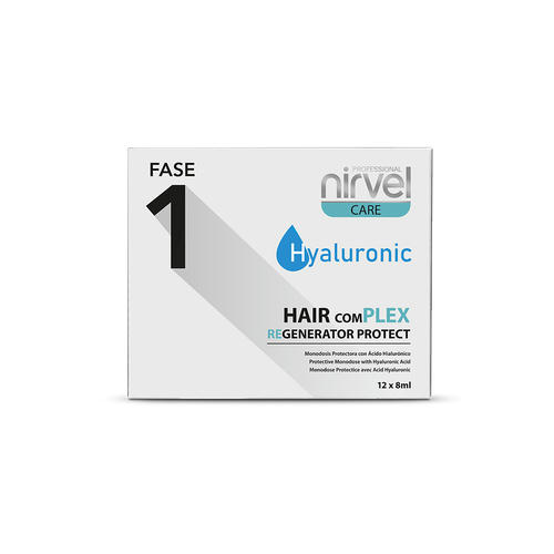 NIRVEL, Защитный крем для поврежденных волос Complex Regenerator Hair, 8 мл*12 шт