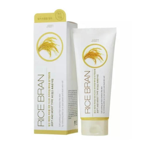 JIGOTT, Пилинг-гель с рисовыми отрубями Premium Facial Rice Bran Peeling Gel, 180 мл