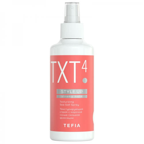 TEFIA, Текстурирующий спрей с морской солью сильной фиксации Style Up, 250 мл